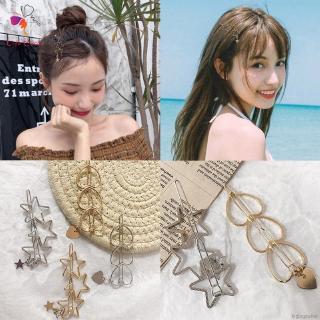 Kẹp tóc kim loại thiết kế đơn giản