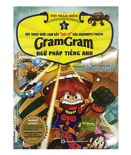 Sách - Gram Gram - Đội Thám Hiểm Từ Vựng Tiếng Anh - Tập 5 Giới Từ