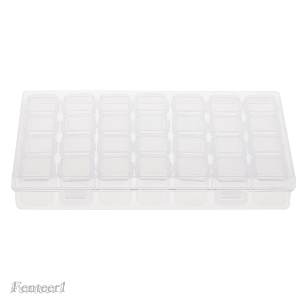 Hộp Đựng Trang Sức Hạt Cườm Điện Tử 28 Ngăn