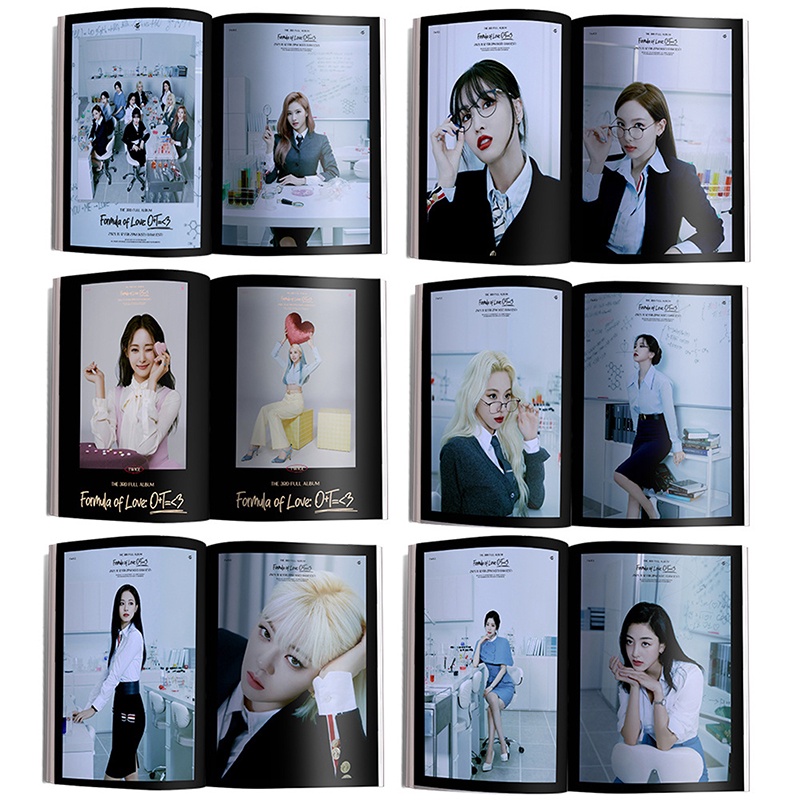 Album Ảnh 3 Trang Thành Các Thành Viên Nhóm Nhạc TWICE