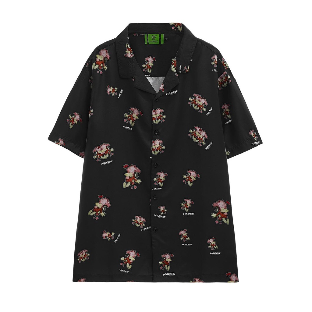 [CLIP THẬT] Áo sơ mi tay ngắn họa tiết CUPID tay lỡ, FORM UNISEX