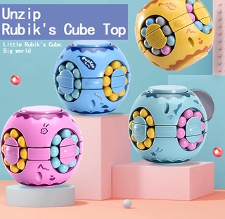 Round-bead rubik's block for specialized intelligence development for children