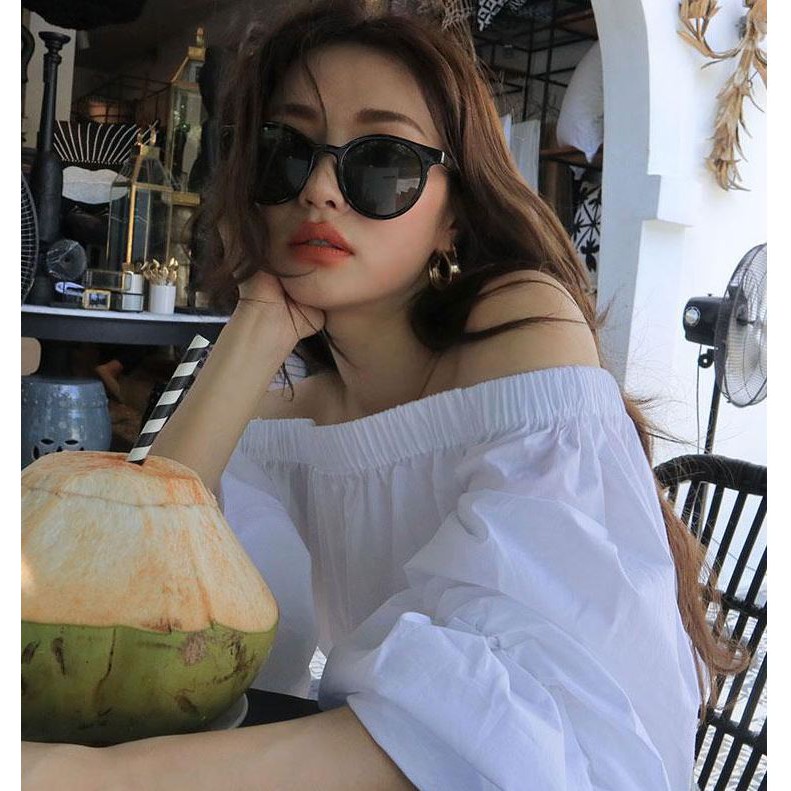 Kính mát nữ ulzzang các màu đi biến 2020 MÀU ĐEN hot nhất (2.3)1 | BigBuy360 - bigbuy360.vn