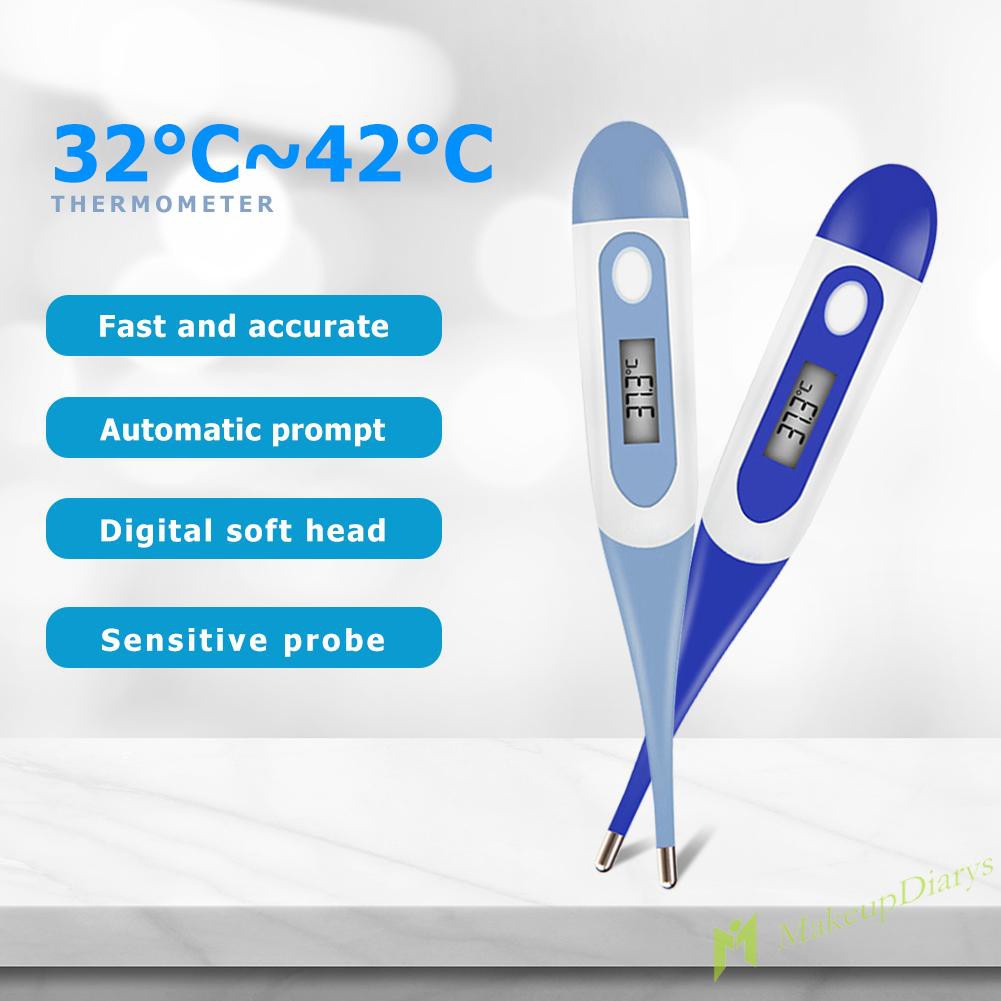 【New Arrival】Electronic Soft Head LCD Thermometer Body Fever Temperature for Baby Adults