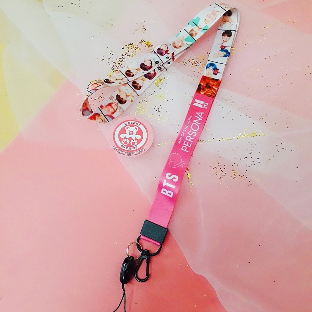 Dây Strap BTS Móc khóa Điện Thoại BTS PERSONA