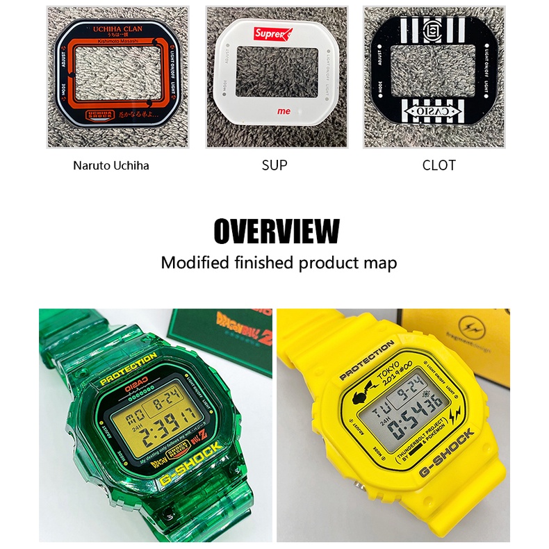 Kính Cường Lực Bảo Vệ Ống Kính Đồng Hồ Casioak G-SHOCK GM DW-5600 Series GW-B5600 GB-5600 GWX-5600 DW-5030 5000