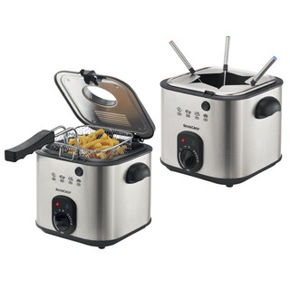 Nồi chiên ngập dầu 2 trong 1 SilverCrest Mini