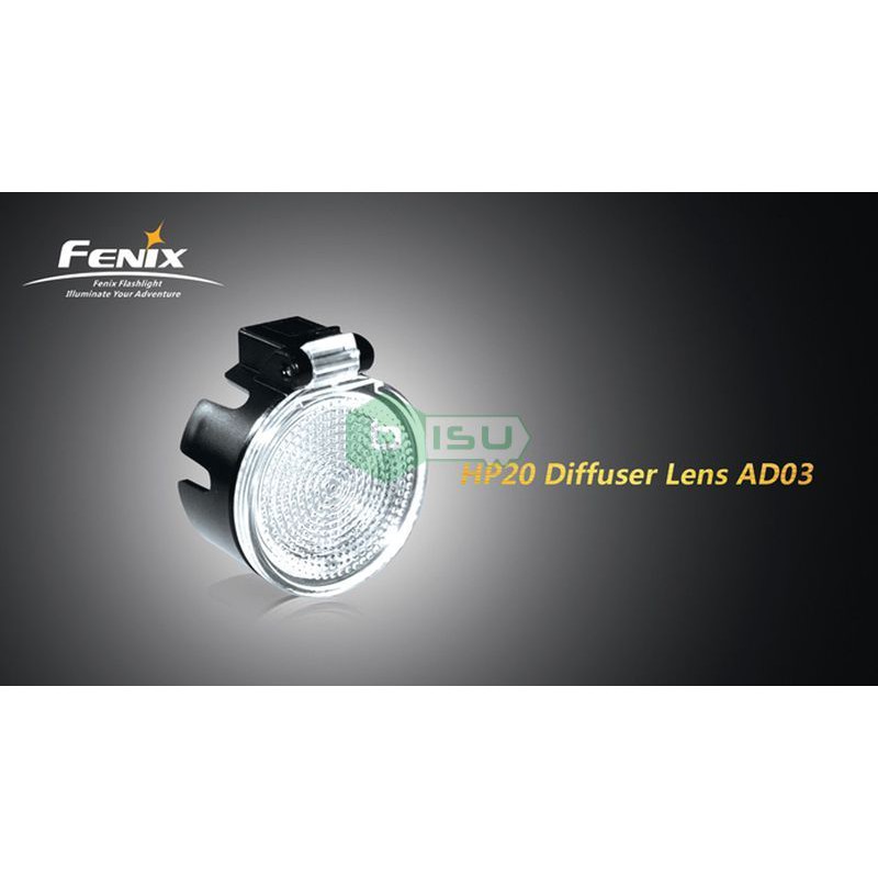 ĐẠI LÝ ĐỘC QUYỀN FENIX - Phụ kiện Fenix - AD03 - Ống kính khuyếch tán (dành cho đèn HP20)