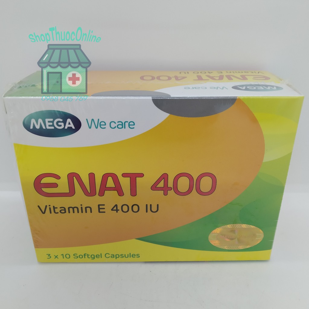 Vitamin E Enat 400 IU | Thế Giới Skin Care