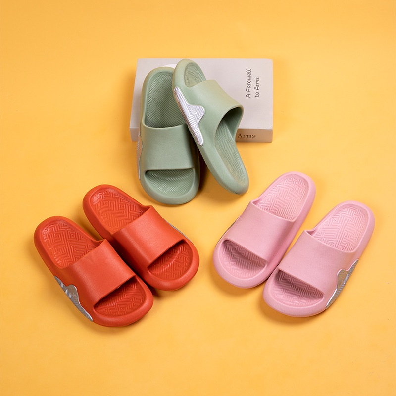 Dép Lê Họa Tiết Hoa Văn Trung Quốc Phong Cách retro Thời Trang