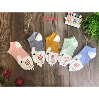Combo 5 đôi vớ hình thỏ con dễ thương vải cực mịn 625
