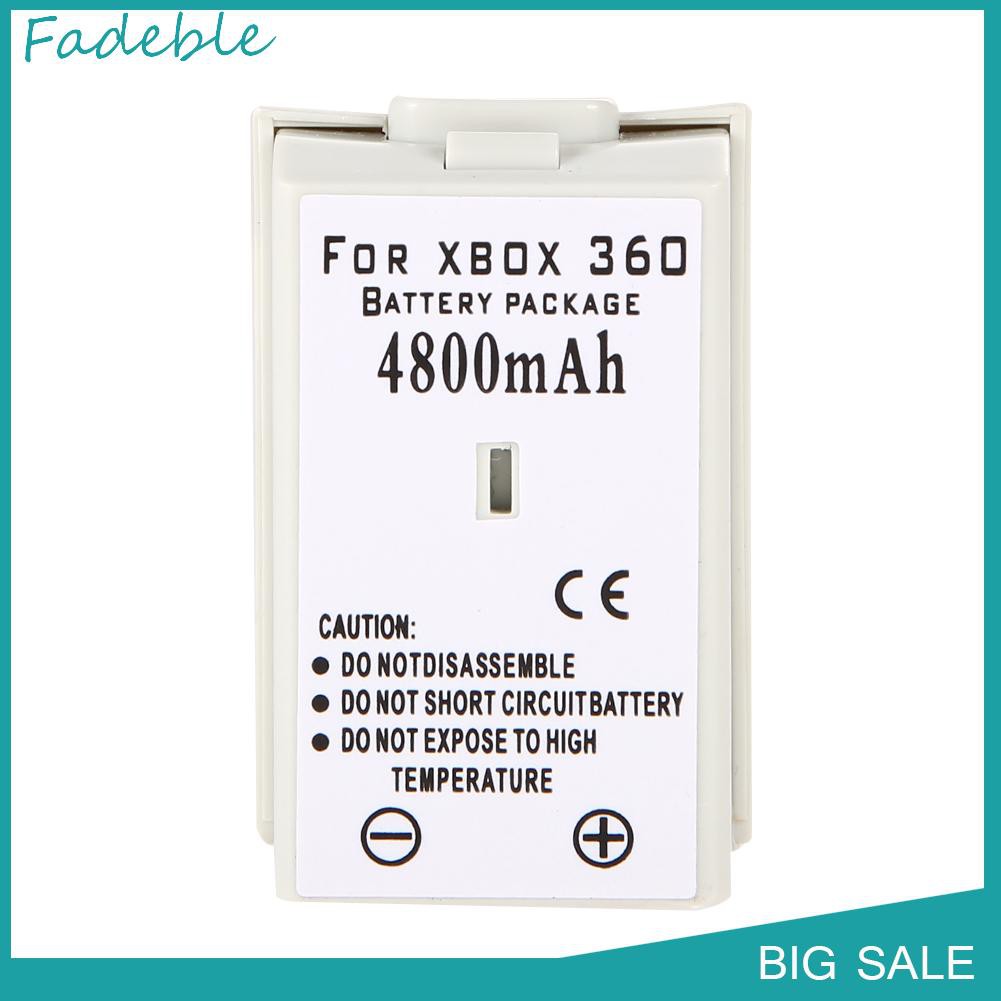 2 Dây Cáp Sạc Usb + Pin Sạc Cho Điều Khiển Không Dây Xbox360