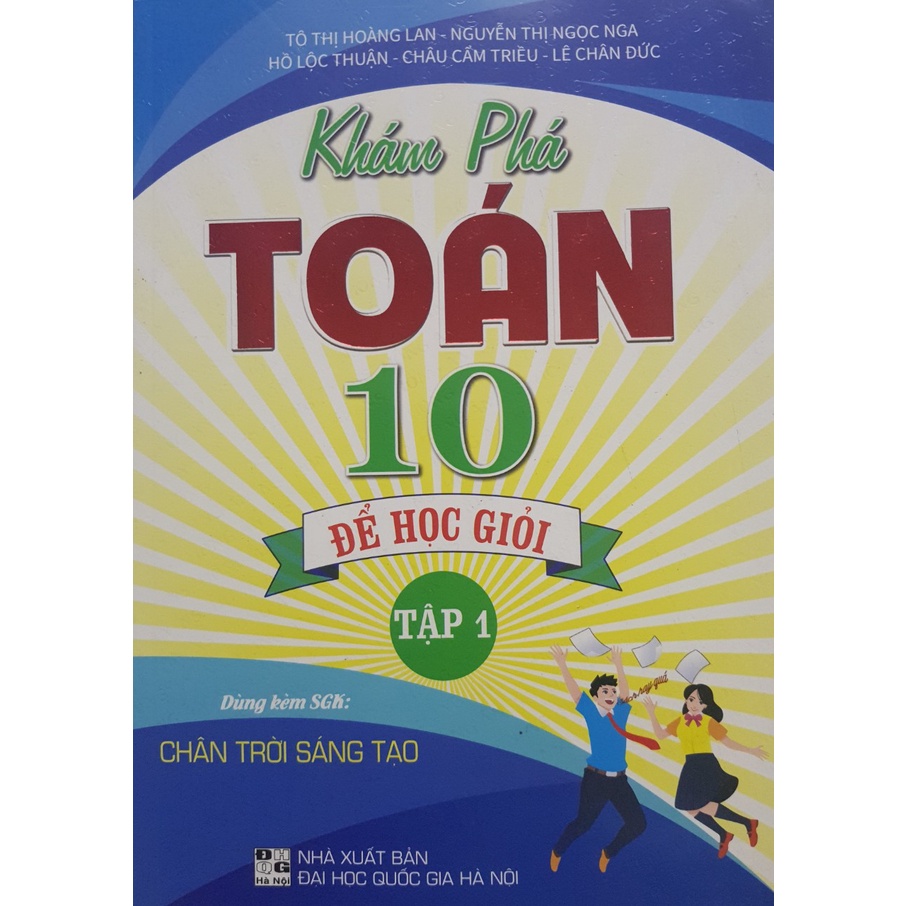 Sách - Combo Khám phá Toán 10 Để học giỏi (Hai tập) - Dùng kèm SGK Chân Trời Sáng Tạo