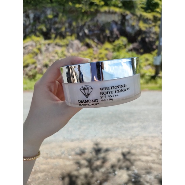 Kem body siêu trắng Diamond Beauty Luxury whitening body cream làm mờ vết thâm sạm, trắng mịn sau 5 ngày sử dụng 💎