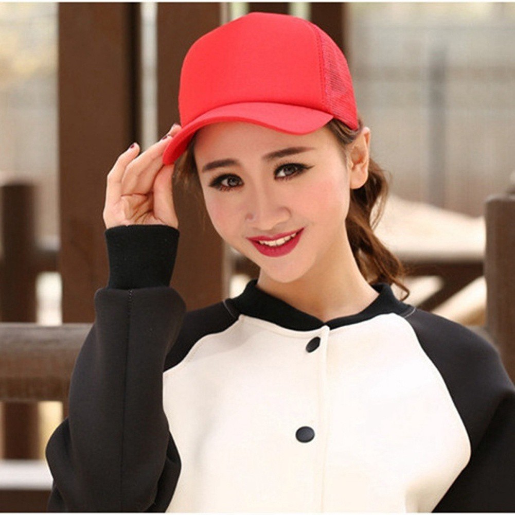 Mũ lưỡi trai phối lưới cá tính
