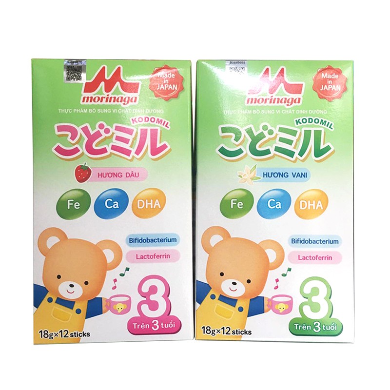 Sữa Morinaga Kodomil số 3 vị vani (216g)