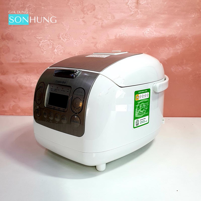 Nồi cơm điện tử TOSHIBA RC-18NTFV DUNG TÍCH 1.8 LÍT  chính hãng nhập khẩu Thái Lan