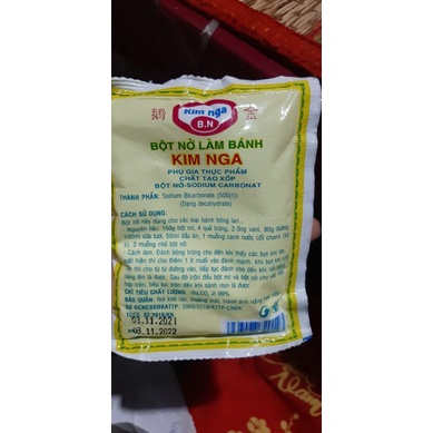 Bột Nở Làm Bánh Kim Nga - gói 100gr
