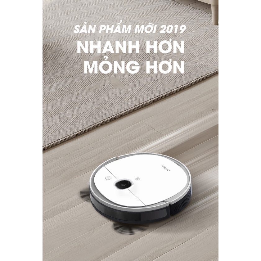 Robot hút bụi, robot lau nhà Ecovacs Deebot N5 POWER (DJ65), N5 HERO (DV66)- Hàng chính hãng fullbox như mới - DT Smart