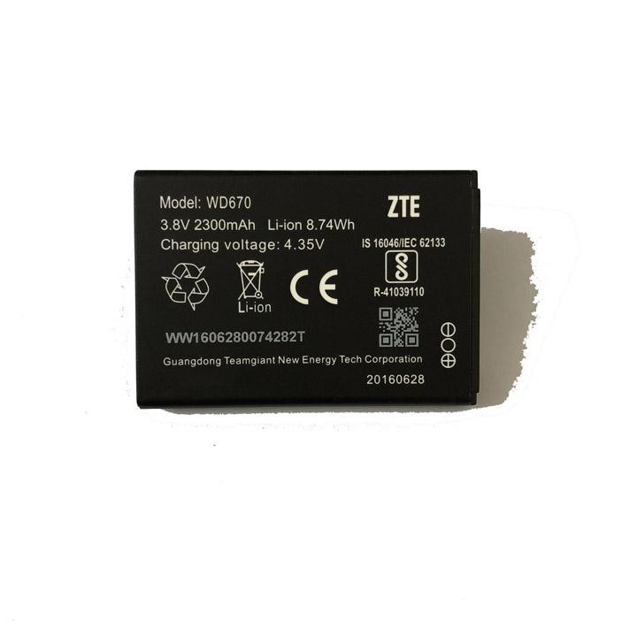 Pin WD670,ZTE, JAZZ dung lượng 2300mAh Zin máy