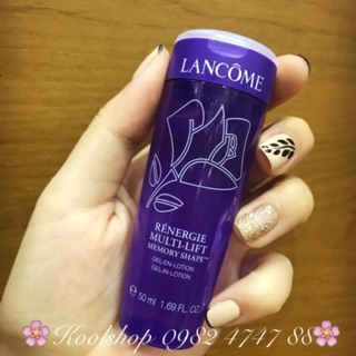 Nước hoa hồng Lancome Rénergie Multi-Lift Memory shape gel-en-lotion 50ml-190k
