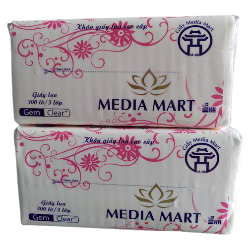Giấy ăn lụa, giấy rút mềm mịn và dai