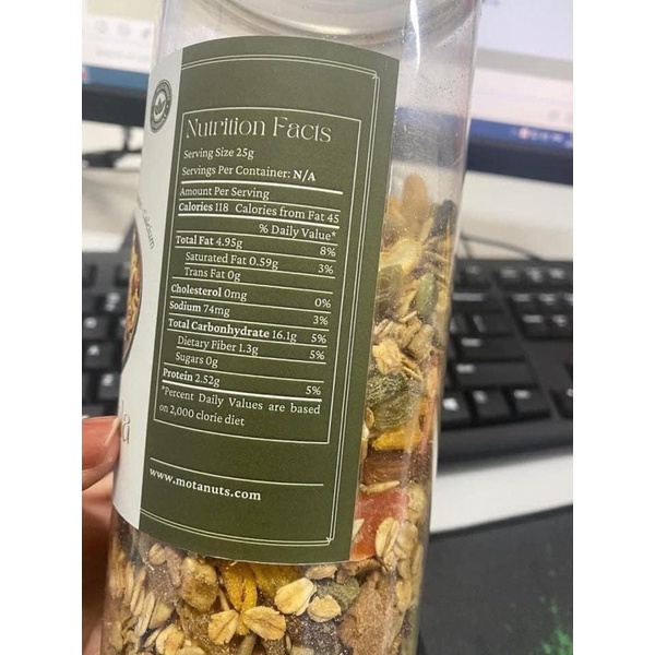 NGŨ CỐC GRANOLA SIÊU HẠT .