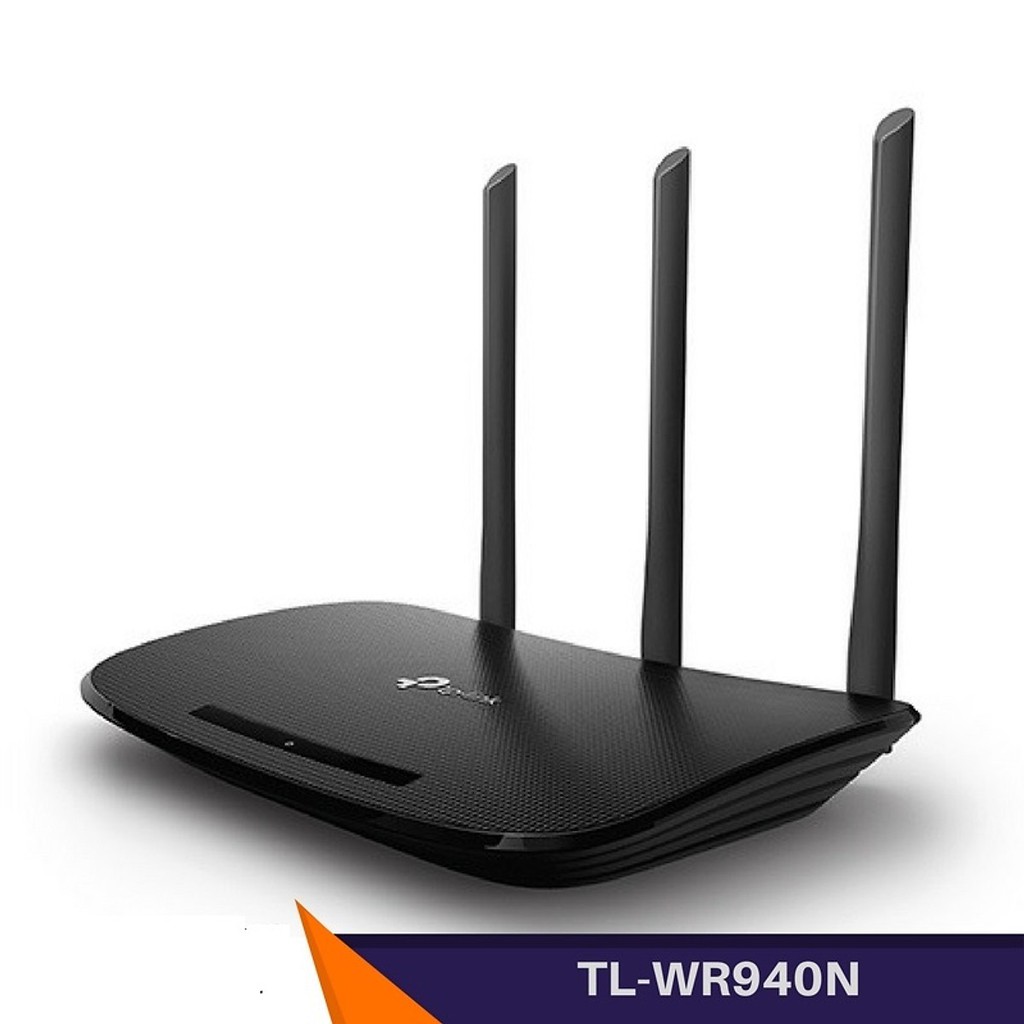 Bộ phát Wifi 3 râu TPLINK TL-WR 940N Wifi tốc độ 450Mbps - Hàng Chính Hãng đổi mới trong suốt thời gian bảo hành