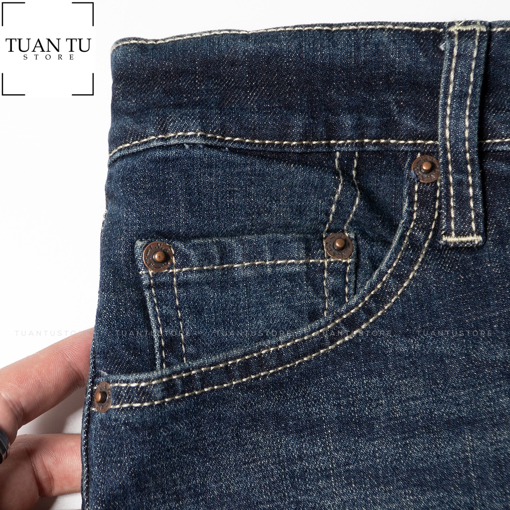 Quần Jeans dài nam,form ống đứng,chất vải co dãn,ống quần 17-19cm,made in cambodia T06