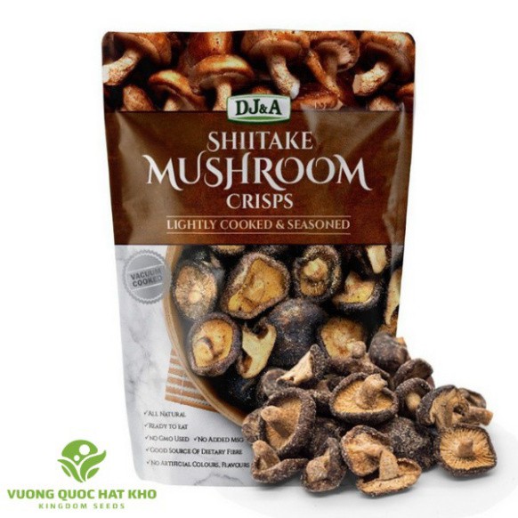 Nấm hương sấy giòn Bịch 65gram