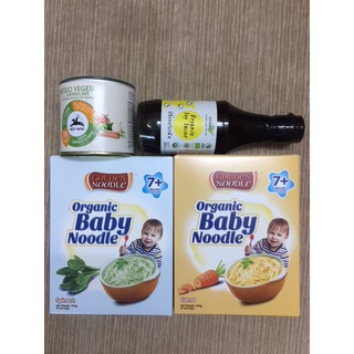 COMBO 3 SẢN PHẨM: 2 HỘP MÌ GOLDEN NOODLE – NƯỚC TƯƠNG  LUMLUM -  HẠT NÊM ALCENERO