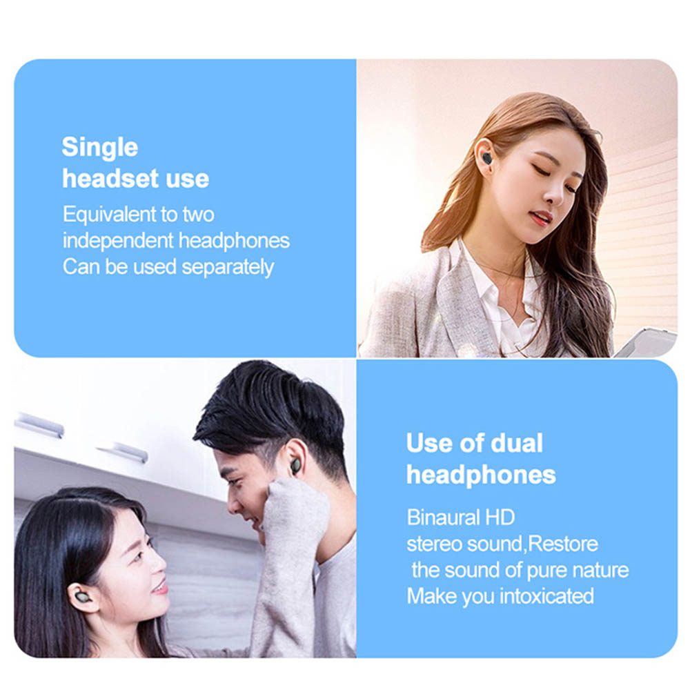 Bộ tai nghe nhét tai bluetooth không dây L21 Pro TWS 5.0 có màn hình kỹ thuật số LED | BigBuy360 - bigbuy360.vn