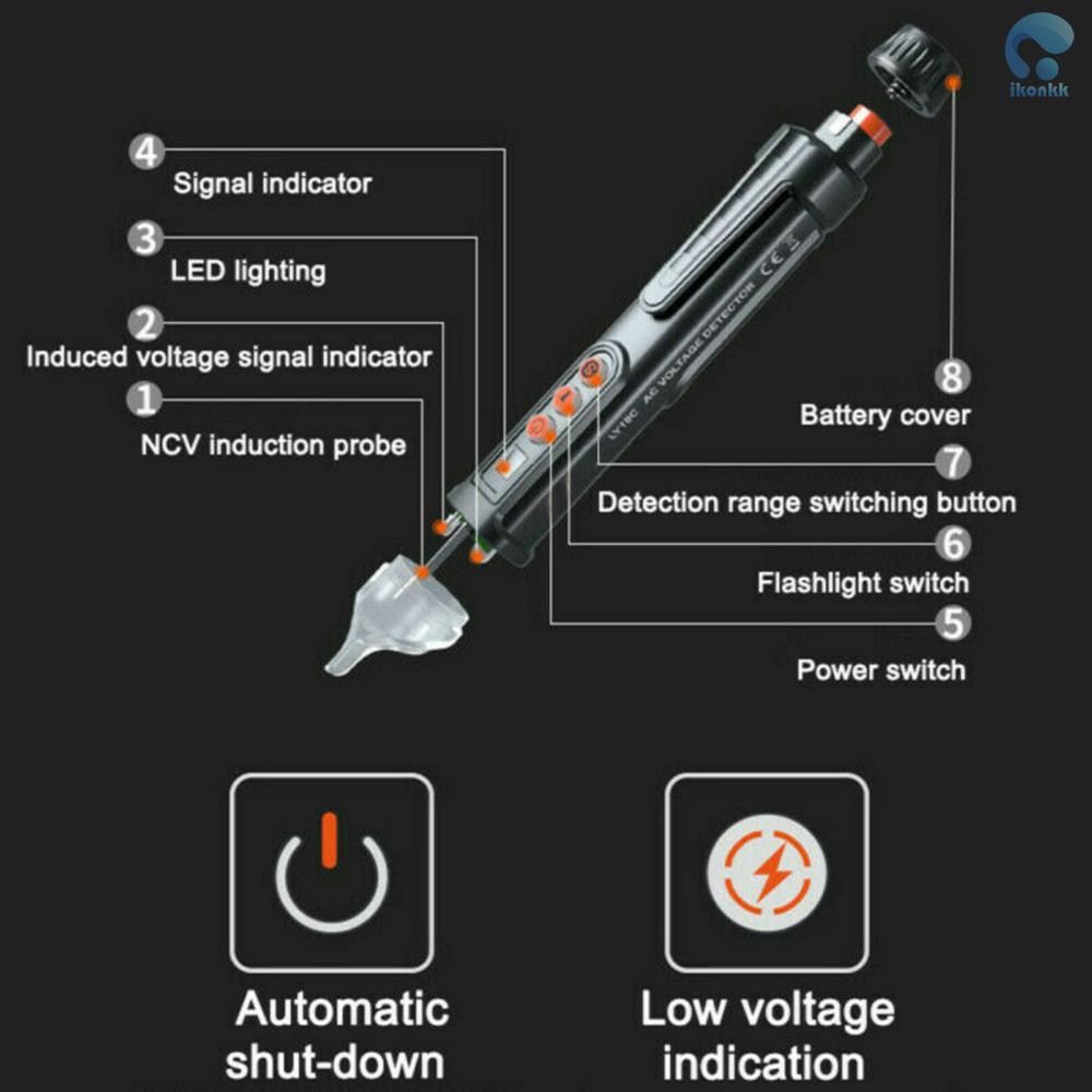 Bút Thử Điện Áp Cao 12v / 48v-1000v