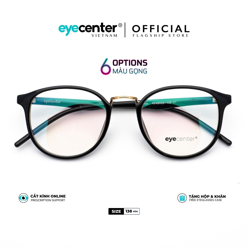 Gọng kính cận nữ K11 chính hãng EYECENTER nhựa dẻo siêu nhẹ nhập khẩu by Eye Center Vietnam
