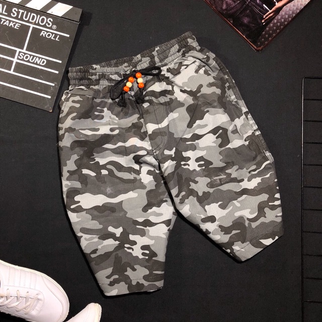 ALBUM 438 - QUẦN SHORT VNXK KAKI THUN Lính