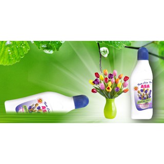 NƯỚC CẮM HOA ASA ĐẬM ĐẶC 200 %  - GIỮ HOA TƯƠI LÂU KHÔNG THỐI NƯỚC CHAI 400 ML - 200 ML