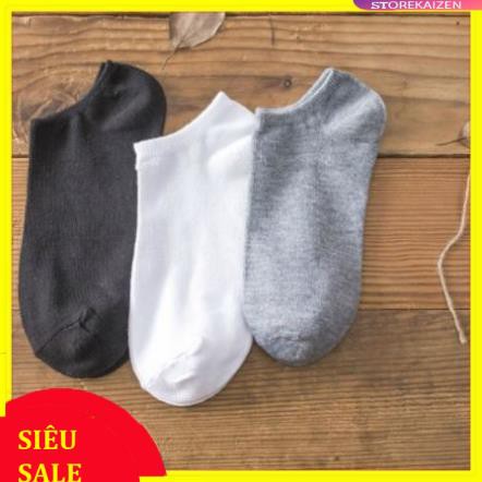 TẤT TRƠN - Nhiều Màu - Chất Liệu cotton - co giãn, chống hôi chân-T080