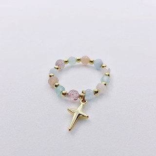 Nhẫn đá cùng mặt lấp lánh 1