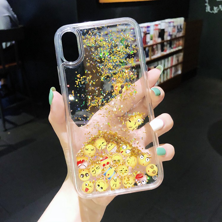 Ốp điện thoại kim tuyến nước họa tiết xinh xắn cho Apple Iphone11Pro Max Xs Xr 6 / 7 / 8plus 11 | BigBuy360 - bigbuy360.vn