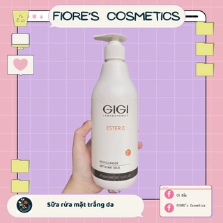 Sữa rửa mặt trắng da Gigi Ester C Mild Ckeanser