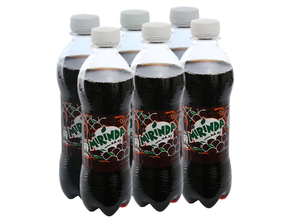 Thùng Nước Ngọt Mirinda Xá Xị 390ml - Chai Nhựa