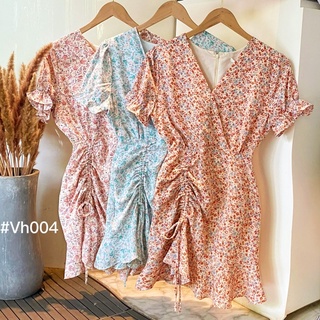 Đầm hoa rút dây ( HÌNH CHỤP THẬT )