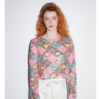 Áo kim sa Zara dư xịn