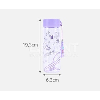 Cốc không gỉ trong suốt không trơn trượt 255ml / Mặt dây chuyền Chai Tritan 500ml / Tiệc Jumbo Cup 500ml Bộ 2P / Gương cầm tay