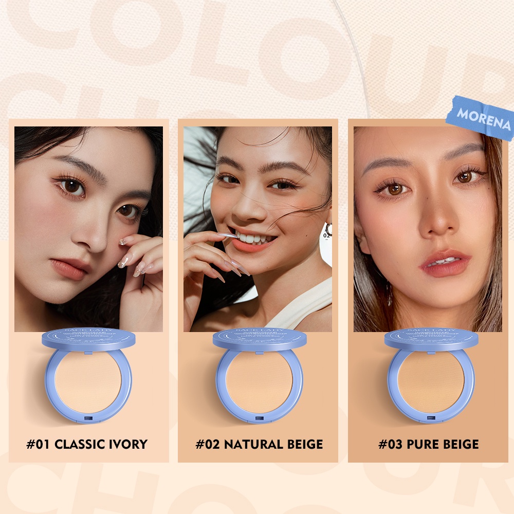 Phấn nén MINIMELI kiềm dầu lâu trôi 8g