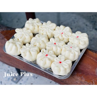 Bánh bao nhân trứng cút