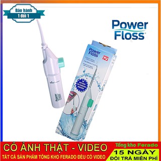 Dụng cụ xịt, rửa làm sạch răng miệng power floss