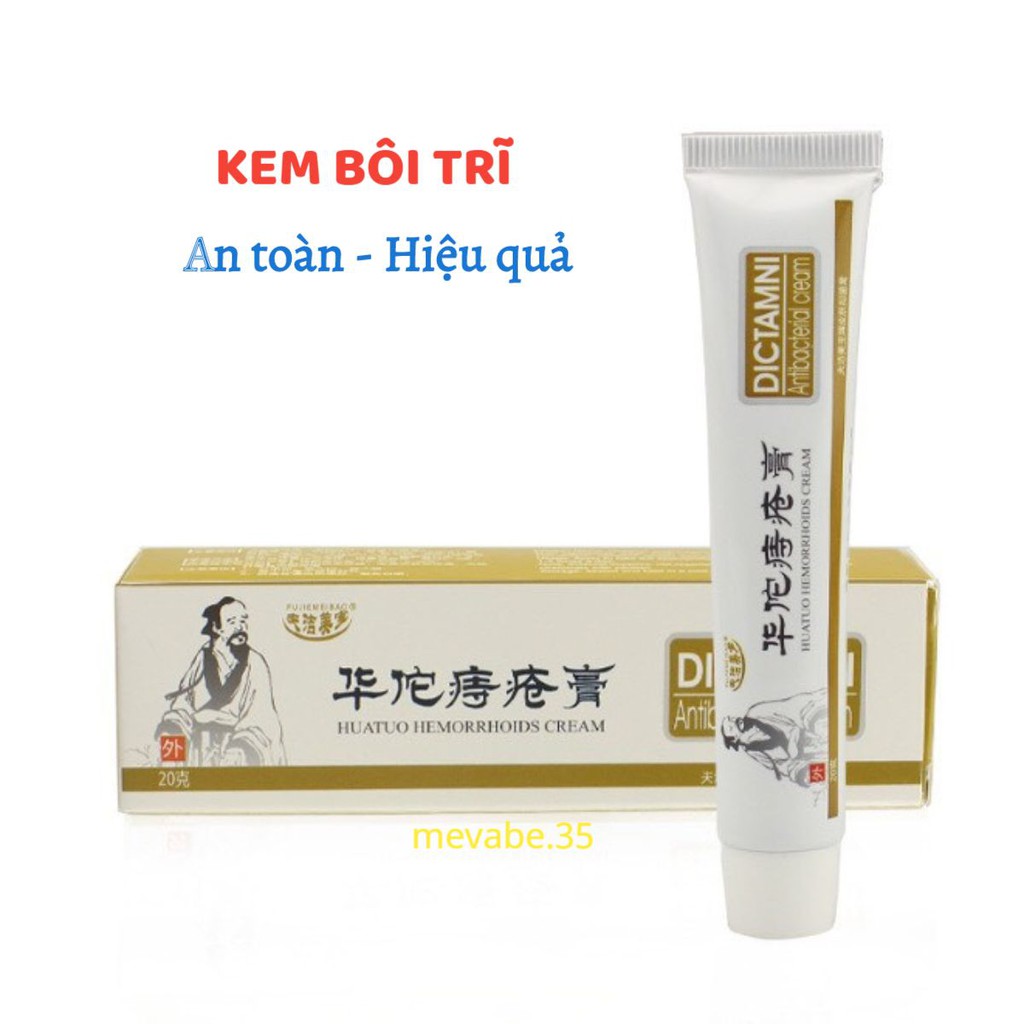 Kem bôi trĩ nứt kẽ hâu môn dictamni 20gr