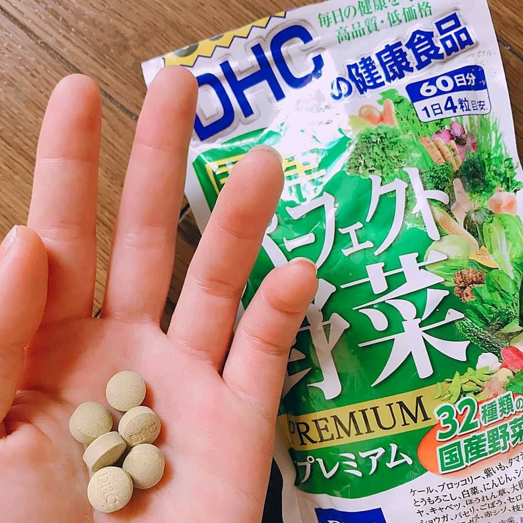 Viên Uống Rau Củ Nhật DHC Perfect Vegetable Premium