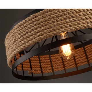 Đèn thả decor quấn thừng DC264